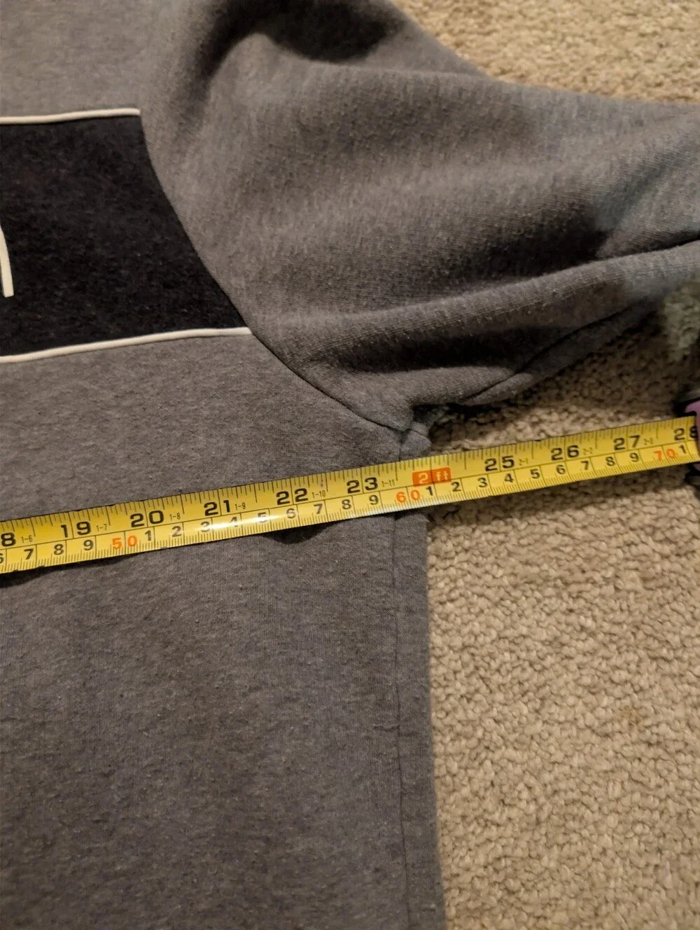 Calvin Klein Soft Touch Fleece Gray Zip-Up Jacket - Picture 13 of 14